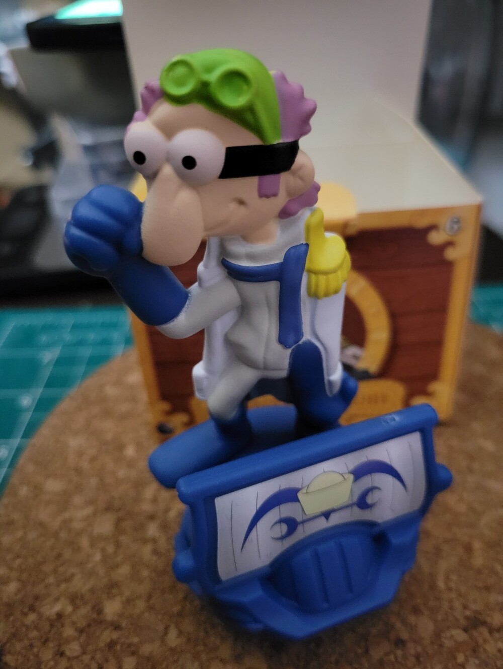 McDonalds Happy Meal Toy Spongebob X One Piece Collab #6 Barnacle Boy Koby New